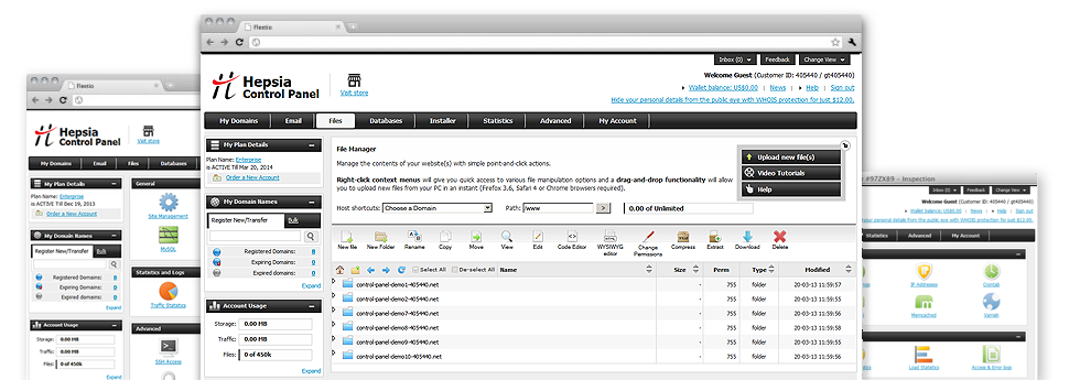 Hepsia File Manager